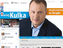 Tablet Screenshot of maciej.kulka.pl